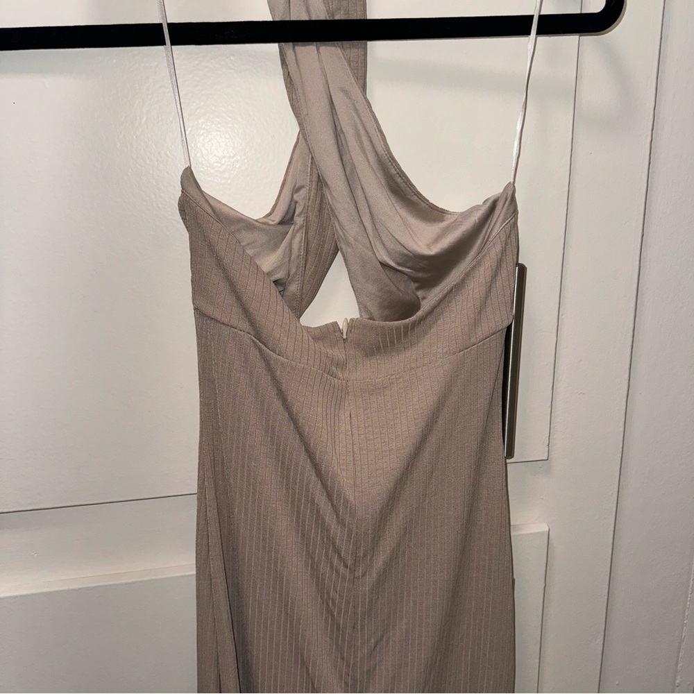 Cupids Alive Midi Dress Beige - Picture 7 of 10